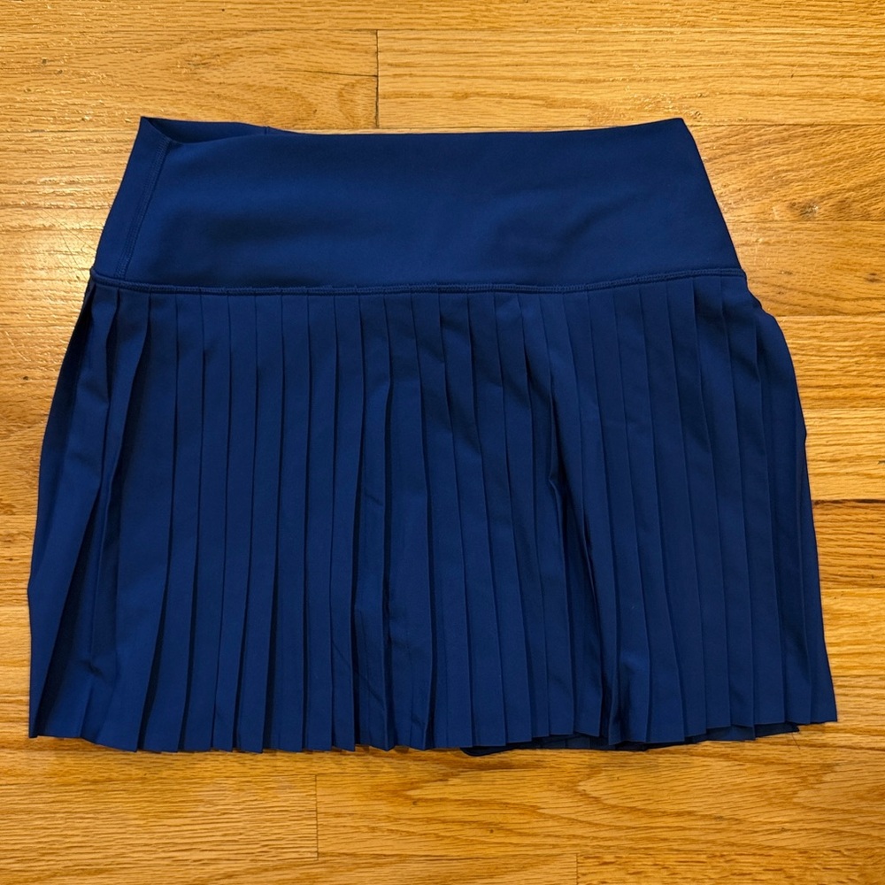 Abercrombie Elegant Blue Pleated Athletic Skirt